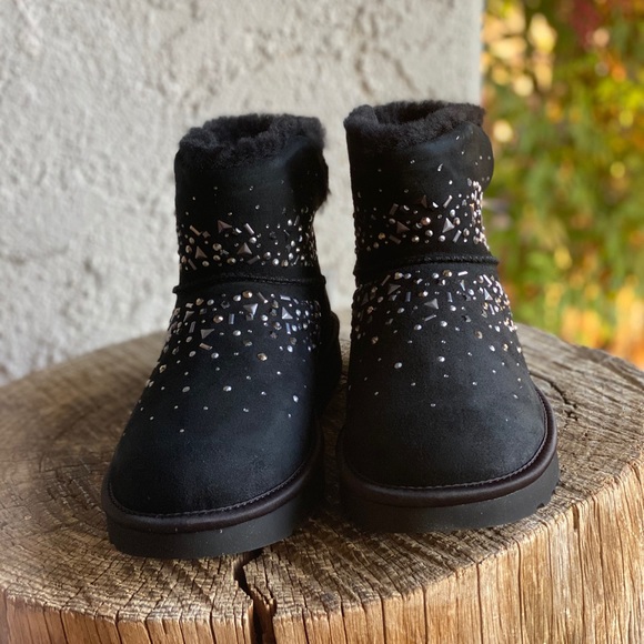 UGG CLASSIC UGG BLING MINI - Picture 2 of 8